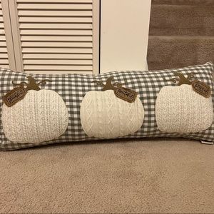 Pumpkin pillow